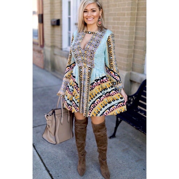 Free People Tegan Border Printed Mini
Dress women's size 2. NWOT - Picture 4 of 10